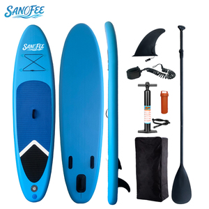 SANOFEE ซีรีส์มินิมอลลิสต์ บอร์ดพายแบบเป่าลมขนาด 10'6" บอร์ด <span class=keywords><strong>SUP</strong></span> น้ำหนักเบา ดีไซน์สวยงาม สำหรับโยคะ ฟิตเนส และการเดินทางเพื่อการพักผ่อน - Product Image 1