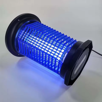 Piège à Insectes Anti-Moustiques Non Toxique Rechargeable USB, Lampe Électrique Tue-Moustiques LED, Répulsif Électrique