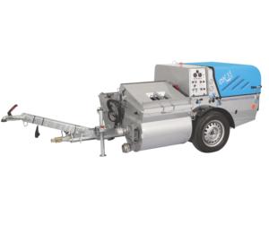 Mortel MeisterDH35V Stage V Diesel Engine Hydraulic System Powered <b>Plaster</b> Mixing and Spraying Machine - Product Image 4