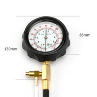 Kit professionnel de 20 manomètres de pression d'injection de carburant pour véhicules, testeur de pression d'huile moteur, analyseur de moteur