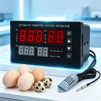 Thermostat numérique automatique pour incubateur d'œufs, contrôleur de température et d'humidité, portable et précis