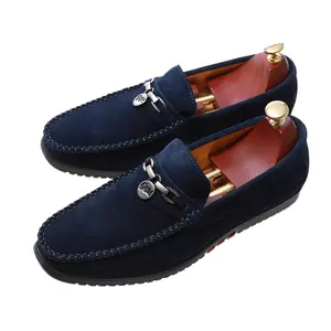 Nova Fabrica Formadores Ocasionais Dos Homens de Alta Qualidade Vestido de Oxford Genuína Sapatos de Marca Original Para Os Homens