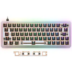 Accessori per Kit base tastiera meccanica diretta/personalizzata in fabbrica asse ottico RGB parti di ricambio per tastiere retroilluminate a colori