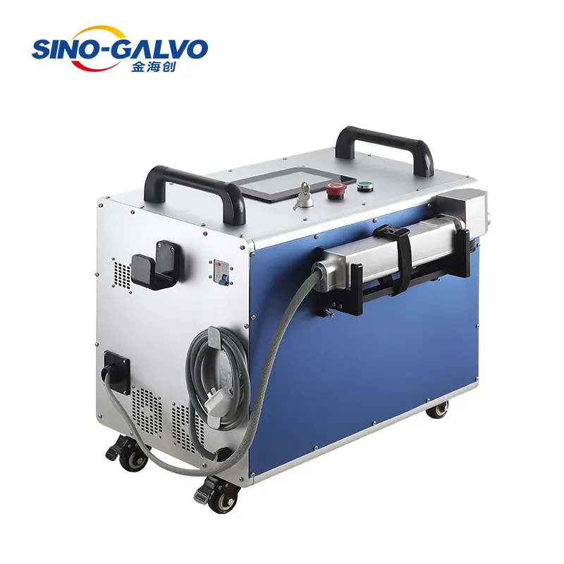 30w 50w 100w fiber laser Cleaning Machine for Rust Surface Cleaning Removal