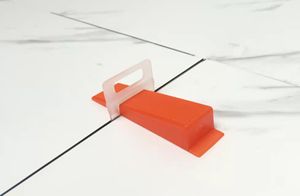 Sistema de nivelación de azulejos baratos, incluye clips espaciadores y <span class=keywords><strong>cuñas</strong></span> usadas entre dos azulejos para garantizar la altura y los huecos - Product Image 4