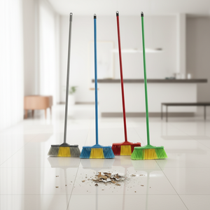 Ensemble de brosses de nettoyage domestique en gros à prix abordable, avec support, balais et serpillères en <span class=keywords><strong>microfibre</strong></span> pour supermarchés et maisons - Product Image 1