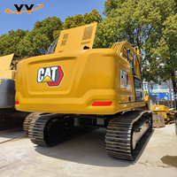 Б/у гидравлический экскаватор Caterpillar 336, 36 тонн, модель 2023 года, мощность 225 кВт, объем ковша 2,2 м³, в хорошем состоянии, продается.