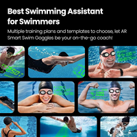 Gafas de Natación Holoswim 2 Pro AR 2026, Nueva Venta Especial, con IA, Datos en Tiempo Real, Pantalla HD, Súper Antivaho, Impermeables, Compatibles con Relojes iOS