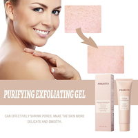 Gel exfoliant pour le visage, nettoyage en profondeur des pores, élimine les peaux mortes, purifie, exfolie en douceur, contrôle le sébum, hydrate, soin du visage