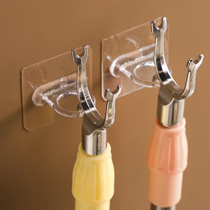 Support de tringle à rideau multifonctionnel créatif, support pour bouteille de gel douche, crochet de rangement, étagère, support circulaire sans perçage - Product Image 3