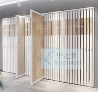Présentoir personnalisable pour carreaux de sol, céramique, marbre, quartz, panneau mural coulissant en PVC pour pierre artificielle