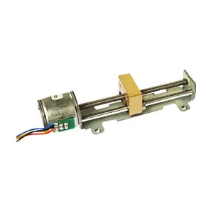 Moteur pas à pas linéaire coulissant en cuivre, Micro moteur à vis linéaire, 12v, 24v, 2000 tr/min, 0.1 Nm, livraison gratuite, 20mm