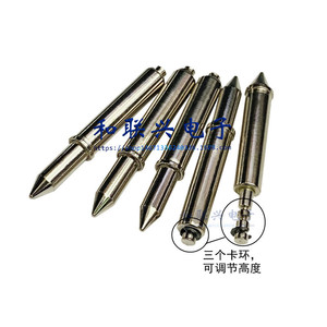 Pasadores de resorte Gp-2S, cabeza cónica de 5,0 mm, longitud de 36 mm, acabado brillante para alineación de PCB - Product Image 1