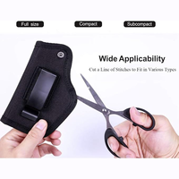 Étui tactique pour arme à feu, étui dissimulé pour arme à feu, nylon durable, étui tactique