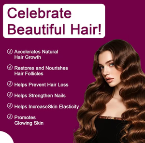 แคปซูลวิตามินบำรุงเส้นผมสูตรพิเศษ 24-in-1 ผสมสารสกัดจาก Saw Palmetto ไบโอติน คอลลาเจน อาหารเสริมเพื่อสุขภาพสำหรับผู้ใหญ่ บำรุงเส้นผม ผิวหนัง และเล็บ - Product Image 2