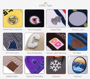 High Quality Winter Plain Dyed Custom Beanie Hat Warm <b>Knitted</b> Custom Logo Fruit <b>Pattern</b> Hand Embroidery Beach Business - Product Image 6