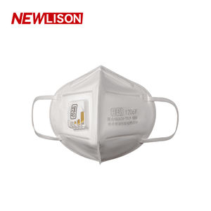 NEWLISON masker wajah KN95, Respirator pelindung sekali pakai Anti debu 4 lapisan grosir dengan stok massal - Product Image 5