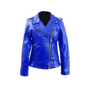 Manufacturer Female Motorcycle Zipper-Leather Coat Good Priced Genuine Pu Leather <b>Men</b> Fashion Bomber <b>Jacket</b> - Product Image 1