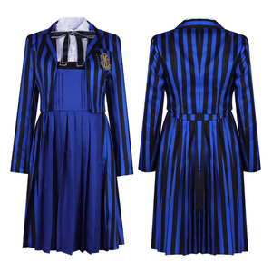 Disfraz de Cosplay de la Familia Addams, Uniforme Escolar para Hombre Inspirado en la Serie de TV para Halloween - Product Image 6