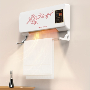 Remote Control PTC Fan <strong>Heater</strong> Adjustable Thermostat Temperature Controller Wall-Mounted <strong>Portable</strong> <strong>Battery</strong> Powered Overheat - Product Image 5
