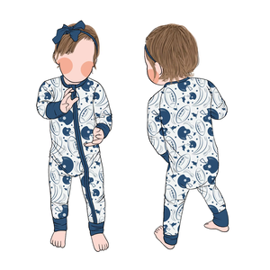 Little Glow Kid - Mono de Bambú para Bebé Recién Nacido, Manga Larga, con Etiqueta Impresa, para Niña - Product Image 3