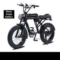 Vélo électrique Sworks Road E-Mountain 48V 750W 21 vitesses, pneus larges, cadre en alliage d'aluminium 20 pouces, moteur à moyeu arrière, batterie au lithium