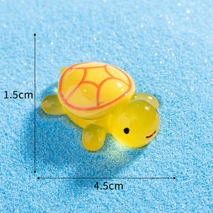 ลดกระหน่ำการ์ตูนเต่าขนาดใหญ่เรืองแสงเครื่องประดับ DIY กระเป๋าตาบอดเต่าเครื่องประดับอะคริลิค - Product Image 3