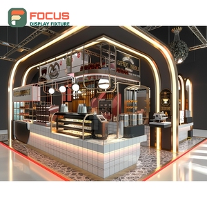 ชั้นวางแสดงสินค้ากาแฟเชิงพาณิชย์ ชั้นวางขวดน้ำเชื่อม ไม้โอ๊คธรรมชาติ ชั้นวางแสดงสินค้าคาเฟ่ - Product Image 3