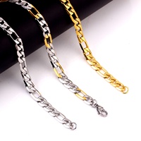 Bracelet à Maillons Cubains 7 mm en Or 18K PVD, Épais et Étanche, Prix Abordable, Bijoux Unisexes pour Hommes