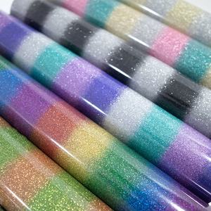 Rouleau de vinyle thermocollant <span class=keywords><strong>Cricut</strong></span> pour vêtements, film pailleté arc-en-ciel, vente flash, pour logo personnalisé et t-shirts DIY - Product Image 6