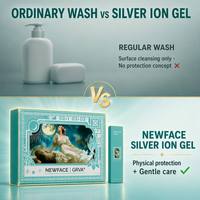 Gel de Soin Intime à l'Argent Colloïdal, Gel d'Hygiène Féminine Apaisant aux Ions d'Argent pour Femmes, Usage Quotidien, Vente en Gros