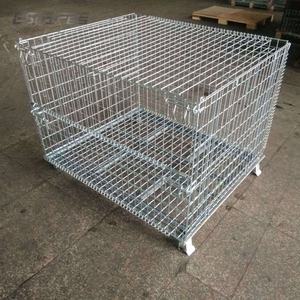 Conteneur en fil métallique à <span class=keywords><strong>cage</strong></span> pliable multifonction en acier doux Q235 - Product Image 4