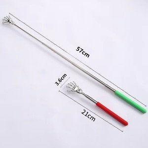 Metal <b>Back</b> Massage Gift for Female Durable Scratcher <b>Back</b> Scratching Itching Telescoping Massage Tool With Plastic Handles - Product Image 5