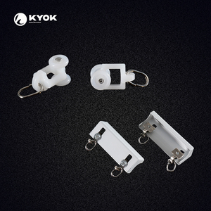 Kyok Nhà Máy Bán Buôn Trần Đôi Rèm Theo Dõi Nhôm Rèm Lõm Theo Dõi Cho Nhà Nhôm Rèm Đường Ray - Product Image 4