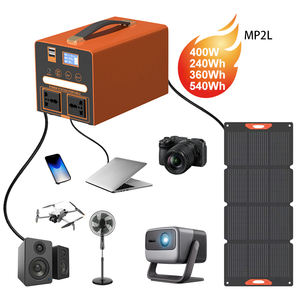 Station d'alimentation portable au lithium ternaire à onde sinusoïdale modifiée, sortie CA 220V, entrée solaire 200W, 2500+ cycles - Product Image 1