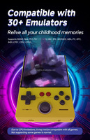 Console de jeu portable MINI40, écran HD 4,0'', 64 Go, 30+ émulateurs classiques, WiFi, mini console de jeu rétro portable