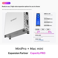 Station d'extension ORICO MiniPro ATX pour Mini M4 Full Tower, support de bureau en acrylique