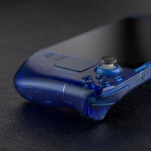 Coque de remplacement transparente bleue personnalisée EXtremeRate pour écran LCD Steam Deck - Product Image 3