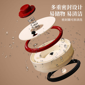 Coffee Bean Airtight Container 500ML900ML1200ML1800ML Vacuum Seal Storage Jar For Tea And Coffee Preservation - Product Image 1