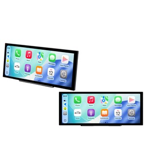 12.3'' Portable Smart Car Navigation Wireless CarPlay Android Auto CarLife 4K Front Rear Dual Dash Cam Phone Cast FM <b>AUX</b> Audio - Product Image 6