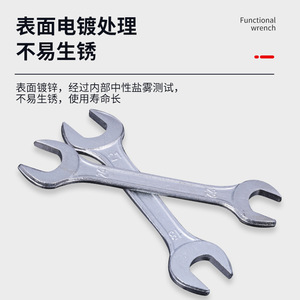 Llave Inglesa Abierta Autonomy Forged, Métrica, Hexagonal, con Mordazas Lisas, Zincada, Herramienta Manual - Product Image 3