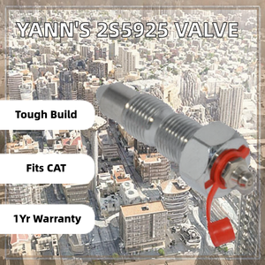 Válvula de llenado de grasa de alivio para ajustador de oruga YANN'S 2S5925 2S-5925 D6D para maquinaria de construcción SK330 E320D E325D - Product Image 2