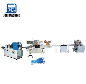 Pocket Facial Tissue Paper Machine Making Folding Packing Automatic Handkerchief Paper Production Line