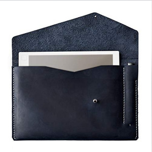 Funda de cuero para tablet de 13 pulgadas, funda universal para tablet, también se puede usar como bolsa para documentos, logotipo personalizable. - Product Image 5
