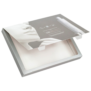 Mua Hộp bao bì các tông màu trắng thân thiện với môi trường cho mỹ phẩm, tùy chỉnh thiết kế cao cấp lật lên Hộp quà tặng - Product Image 2