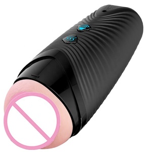 Interaktif teleskopik eller serbest erkek Masturbator seksi ses aktive vibratör fincan seks oyuncak - Product Image 4