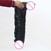 FAAK 78cm Super Géant Épais Réaliste Énorme Pénis Grand Modèle Godemichet pour Femmes