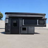 Remorque de camping en aluminium 4x4 légère, multifonctionnelle, avec toit rigide, pour pick-up, tout-terrain, pour le camping en plein air et les voyages