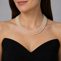 Perles de culture d'eau douce naturelles en vrac, forme riz, 3-4 mm, petites perles de rocaille