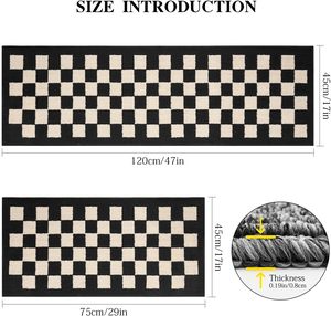 Alfombra de Cocina Antideslizante, Resistente a las Manchas, Apta para Mascotas, de Cuero PU, Diseño Moderno Lavable, Personalizable, Disponible en Fábrica - Product Image 5